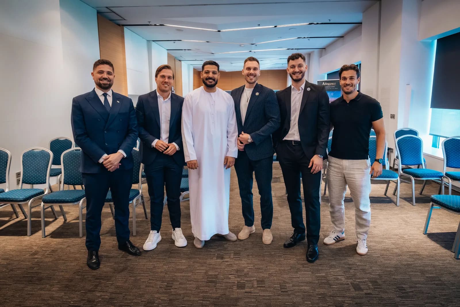 The Dubai Deluxe team at the Ljubljana roadshow